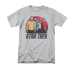 Star Trek - The Original Series Shirt Landing Party Adult Athletic Heather Tee T-Shirt