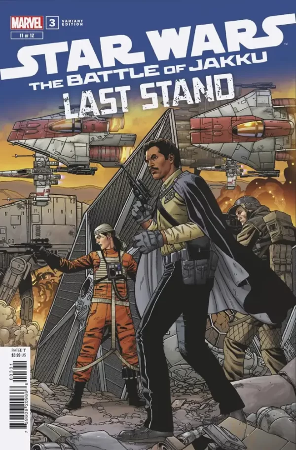 Star Wars Battle of Jakku Last Stand #3 (of 4) (Rosanas Variant)