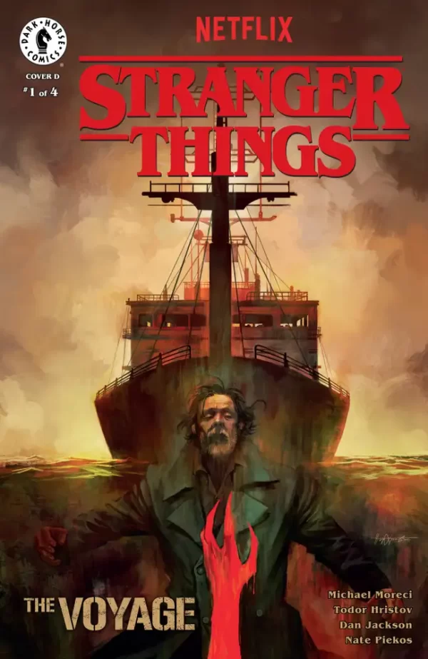 Stranger Things: The Voyage #1 (Todor Hristov Variant Cover)