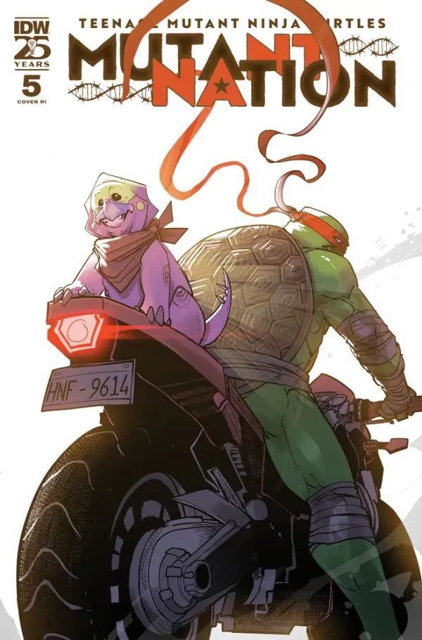 Teenage Mutant Ninja Turtles Mutant Nation #5 (Retailer 10 Copy Incentive Variant)