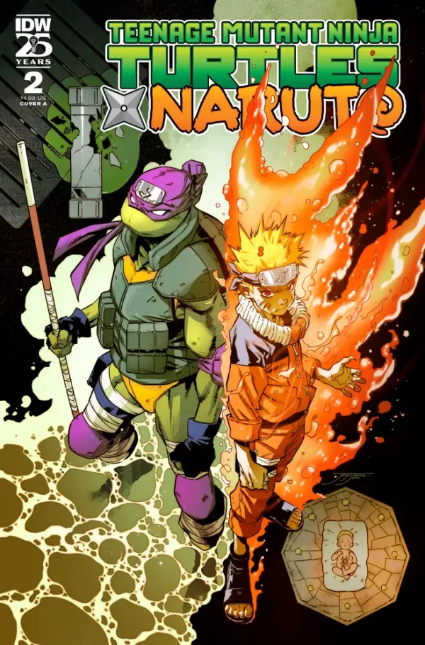 Teenage Mutant Ninja Turtles X Naruto #2 (Cover A - Jimenez)