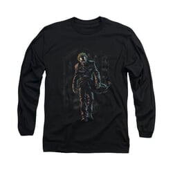 The Joker Shirt Joker Leaving Long Sleeve Black Tee T-Shirt