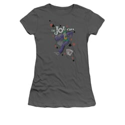 The Joker Shirt Juniors Big Step Charcoal T-Shirt