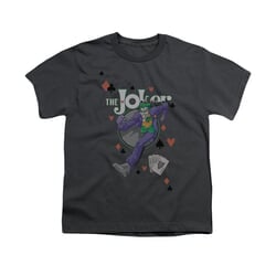 The Joker Shirt Kids Big Step Charcoal T-Shirt