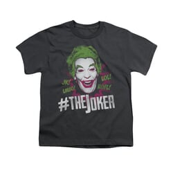 The Joker Shirt Kids #Joker Charcoal T-Shirt