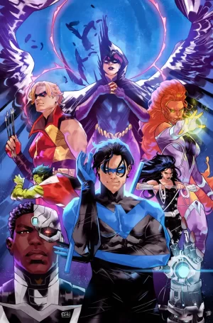 Titans #18 (Cover B - Edwin Galmon Card Stock Variant)