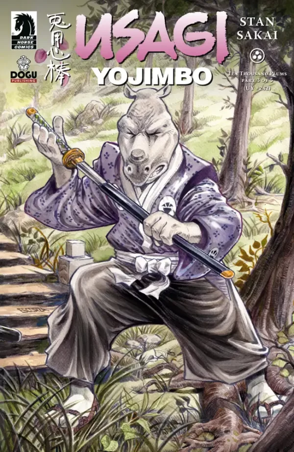 Usagi Yojimbo: Ten Thousand Plums #3 (Escorza Brothers Variant Cover)