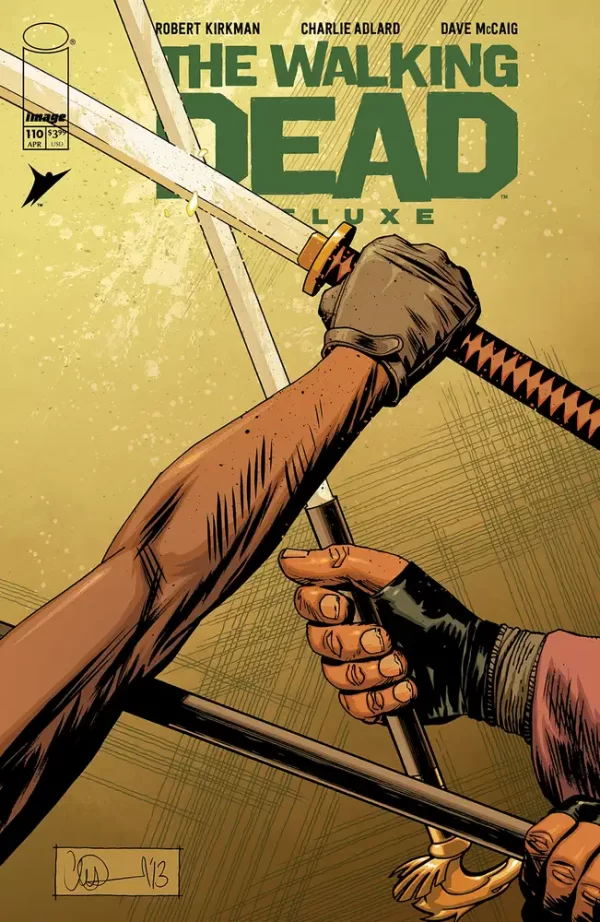 Walking Dead Deluxe #110 (Cover B - Charlie Adlard & Dave McCaig Variant)