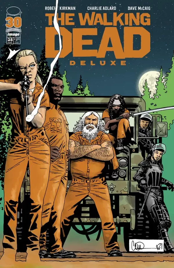 Walking Dead Deluxe #38 (Cover D - Adlard)