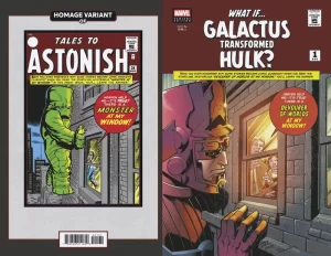 What if Galactus Galactus Transformed Hulk #1 (Homage Variant)