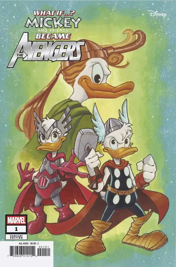 What if Mickey & Friends Became Avengers #1 (Young Variant)