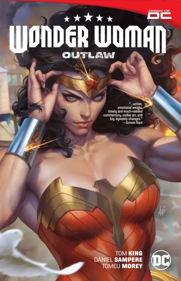 Wonder Woman TPB Vol 01 Outlaw Direct Market Exclusive Stanley Artgerm Lau Cover