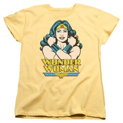 Wonder Woman Womens Shirt At Large Banana T-Shirt