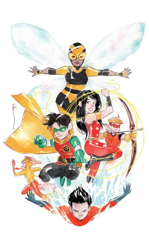 Worlds Finest Teen Titans #5 (of 6) (Cover D - Inc 1:25 Dustin Nguyen Card Stock Variant)