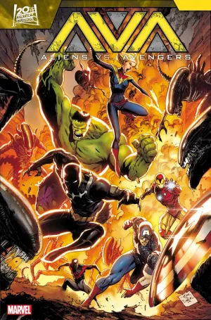 Alien vs Avengers #1 ((Retailer 25 Copy Incentive Variant) Tony Daniel Variant)