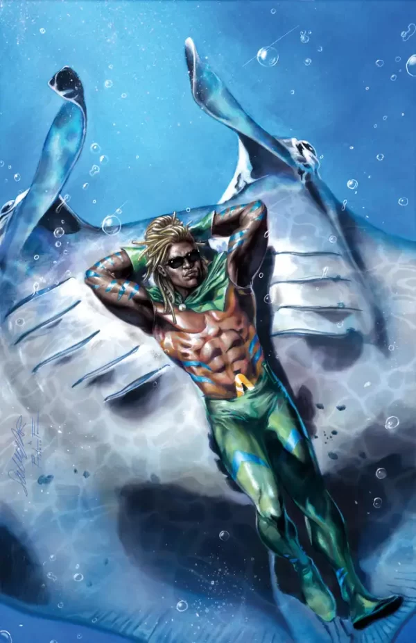 Aquaman #4 (Cover E - Inc 1:25 Salvador Larroca Card Stock Variant)