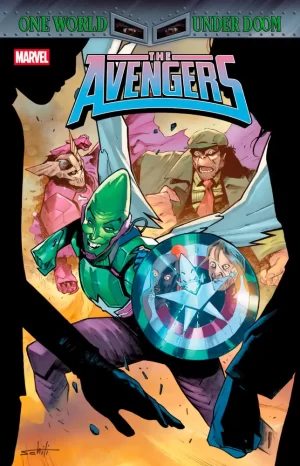 Avengers #26 (Valerio Schiti Impossible Man POP-up Variant)