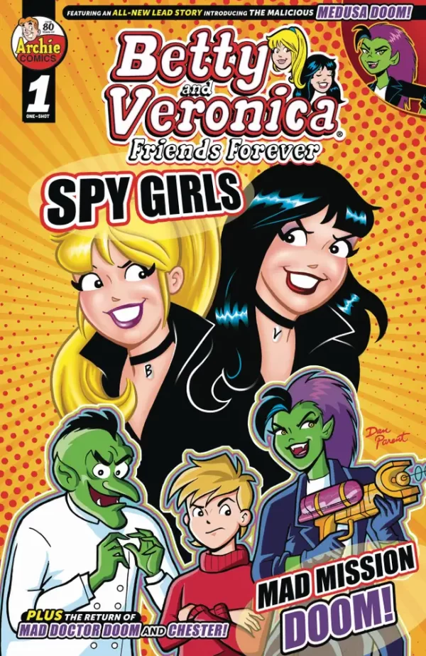 Betty & Veronica Friends Forever Spy Girls Os (Cover A - Lovallo)