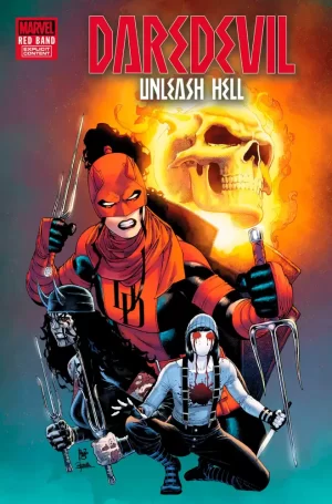 Daredevil Unleash Hell Red Band #5 (of 5)