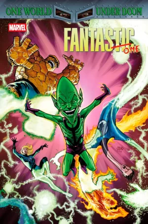 Fantastic Four #32 (Joshua Cassara Impossible Man POP-up Variant)