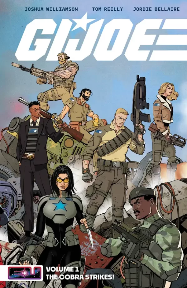 GI Joe TPB Vol 01 the Cobra Strikes Tom Reilly Cover