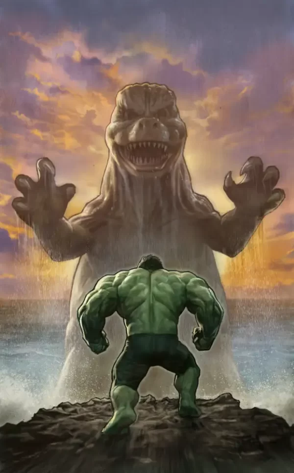 Godzilla vs Hulk #1 ((Retailer 100 Copy Incentive Variant) TBD Artist Vir Variant)