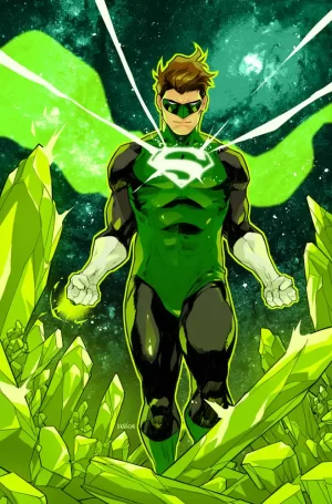 Green Lantern #23 (Cover D - Karl Kerschl Supersmash-Up Card Stock Variant)