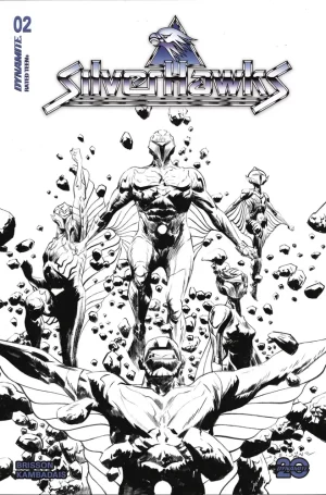 Silverhawks #2 (Cover Q - (Retailer 15 Copy Incentive Variant) Lee Line Art)