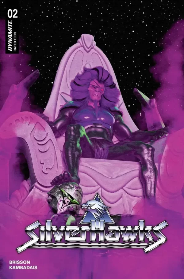 Silverhawks #2 (Cover ZB - 10 Copy FOC Incentive Spears Purple)