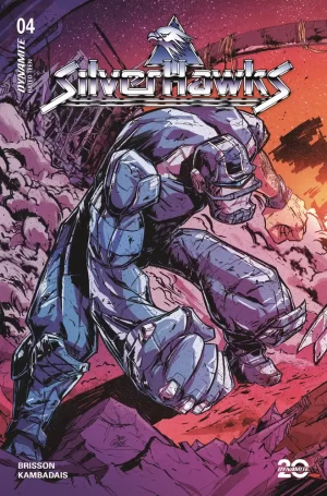 Silverhawks #4 (Cover L - (Retailer 10 Copy Incentive Variant) Cousens Battle Damage Orig)