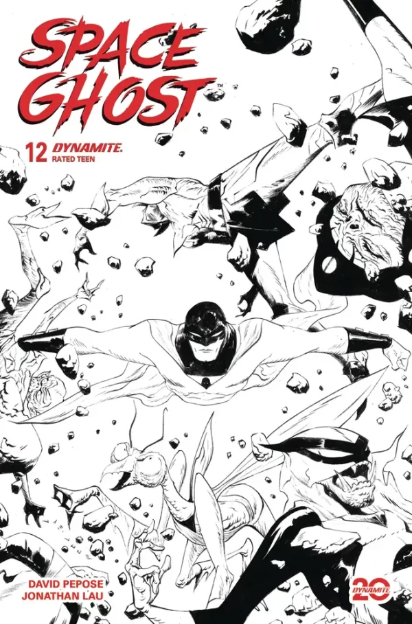 Space Ghost #12 (Cover H - (Retailer 10 Copy Incentive Variant) Lee Line Art)