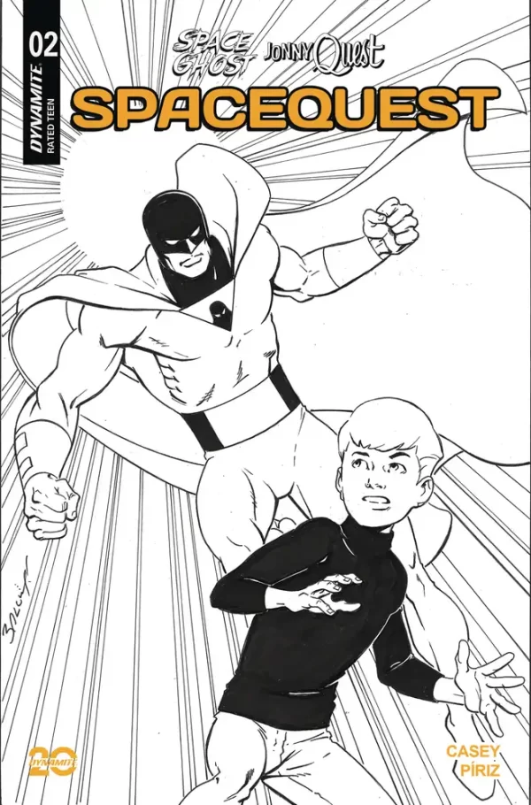 Space Ghost Jonny Quest Space Quest #2 (Cover L - (Retailer 10 Copy Incentive Variant) Ba)