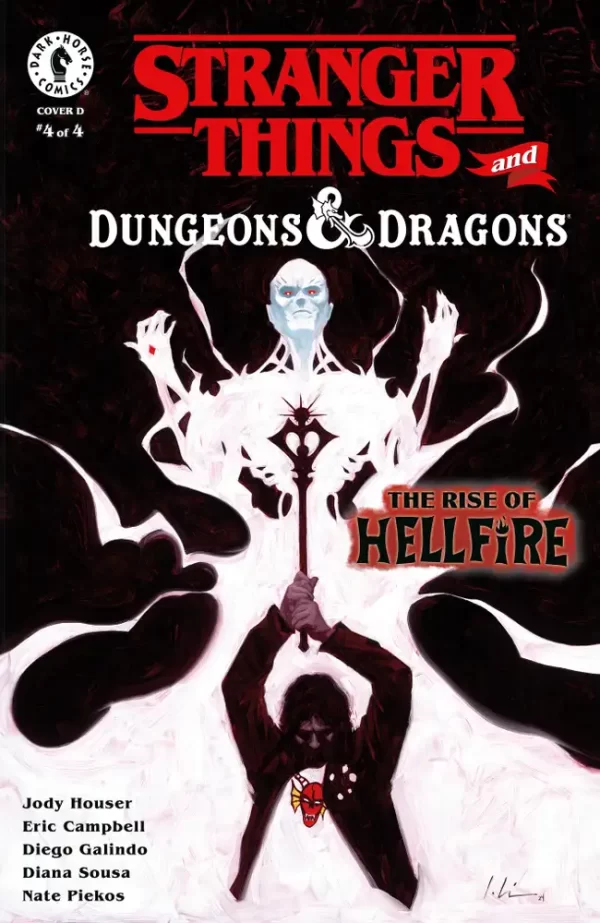 Stranger Things and Dungeons & Dragons: The Rise of Hellfire #4 (Jeremy Wilson Variant Cover)