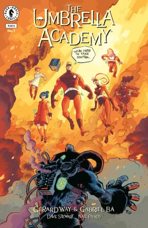 The Umbrella Academy: Plan B #1 (Fabio Moon Variant Cover)