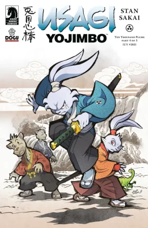 Usagi Yojimbo: Ten Thousand Plums #4 (Hitoshi Ariga Variant Cover)