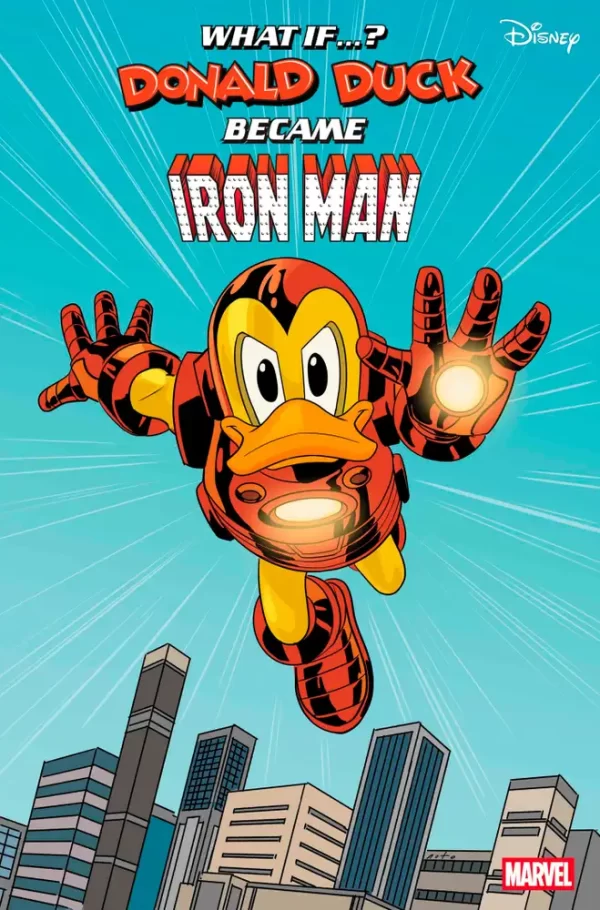 What if Donald Duck Became Iron Man #1 (Goofy Iron Man Variant)